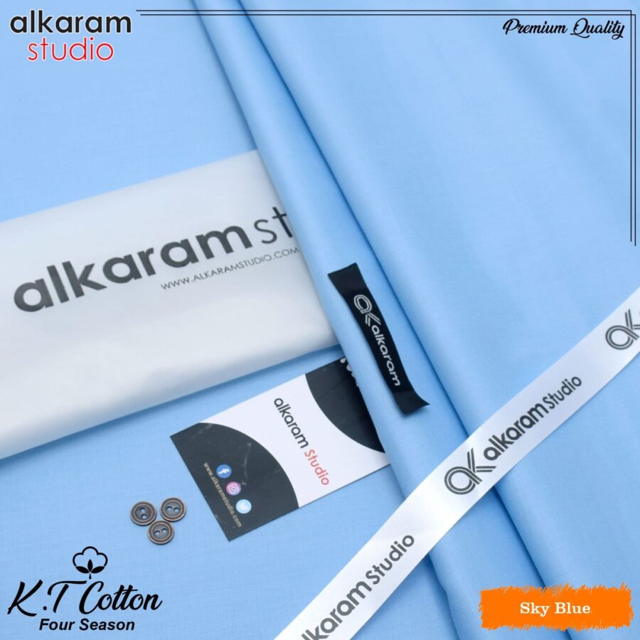 ALKARAM KT COTTON MEN SUMMER COLLECTION