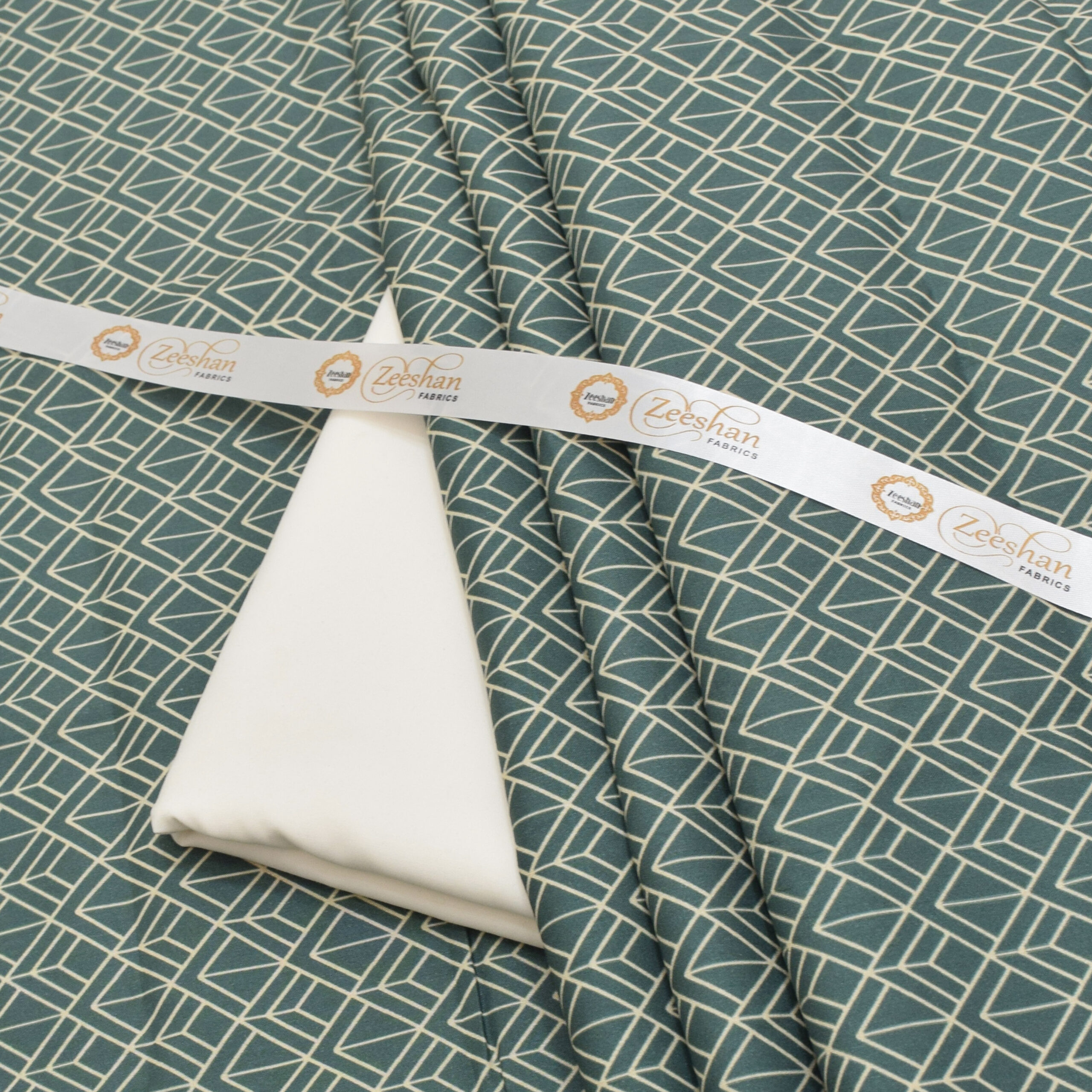 zeeshan fabric printed kurta (10) Digital printed Kurta by Zeeshan Fabrics - Image 1