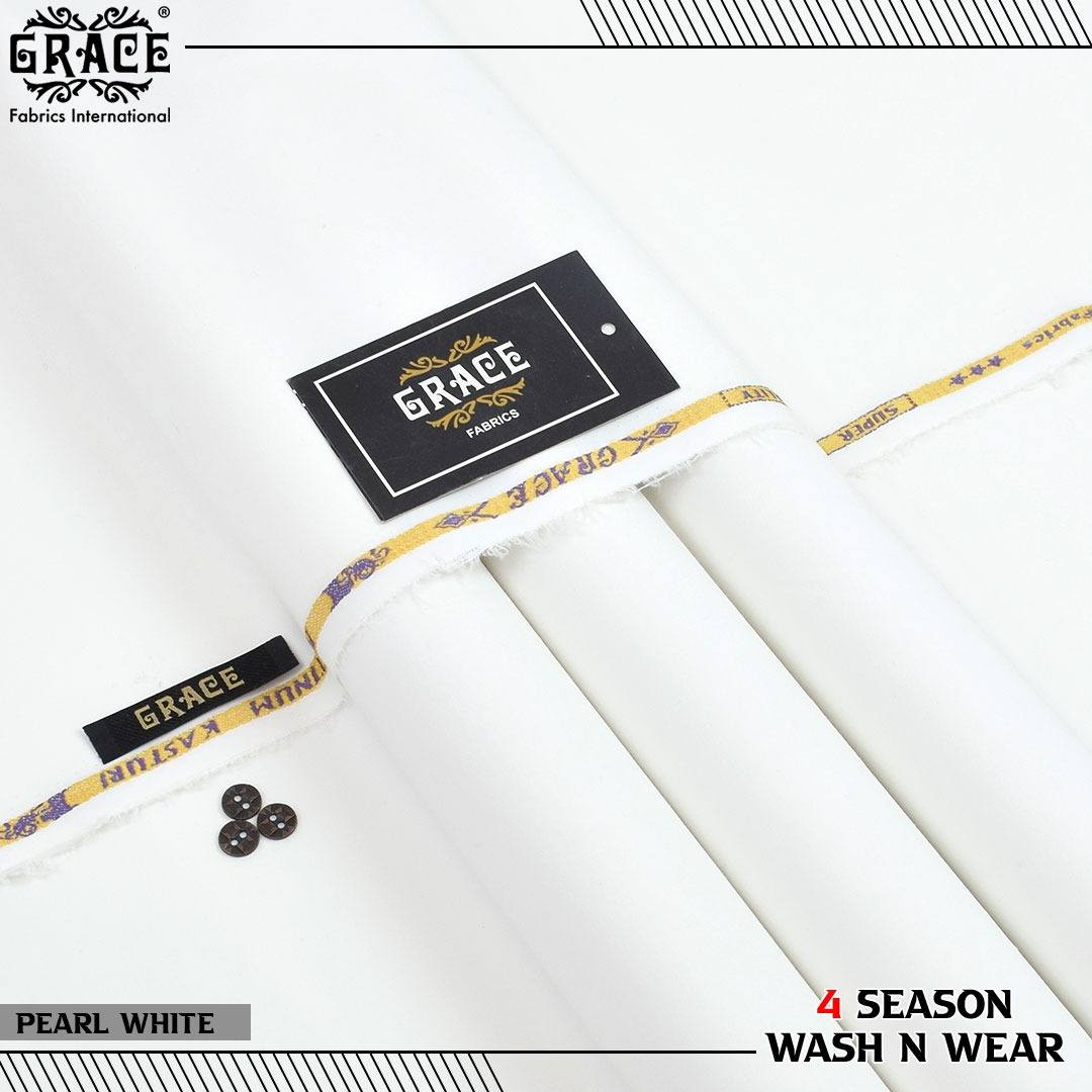 Kasturi Wash Wear For Men Winter Collection (5) Kasturi Wash Wear For Men | Winter Collection | Pearl White - Image 1