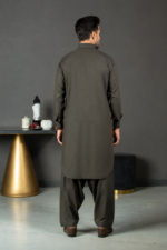 Maharaja Suiting | Dark Olive - Image 3