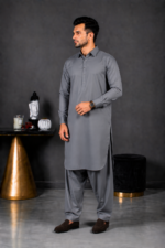 Maharaja Suiting | Grey