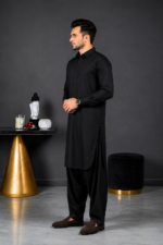 Maharaja Suiting | Jet Black - Image 2