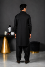 Maharaja Suiting | Jet Black - Image 3