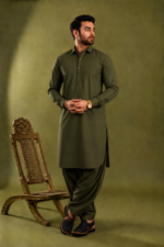 Olive Green - Paradise Cotton