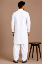 Kasturi Wash Wear Premium Fabric | White - Image 3