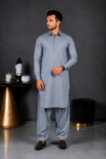Maharaja Suiting | Steal Grey
