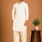 Kasturi Wash Wear Premium Fabric | Cream