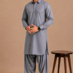 Kasturi Wash Wear Premium Fabric | Grey