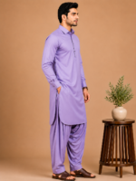 Kasturi Wash Wear Premium Fabric | Levander - Image 2