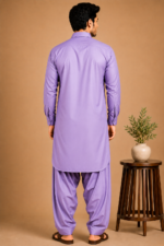 Kasturi Wash Wear Premium Fabric | Levander - Image 3