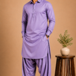 Kasturi Wash Wear Premium Fabric | Levander