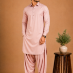 Kasturi Wash Wear Premium Fabric | Baby Pink