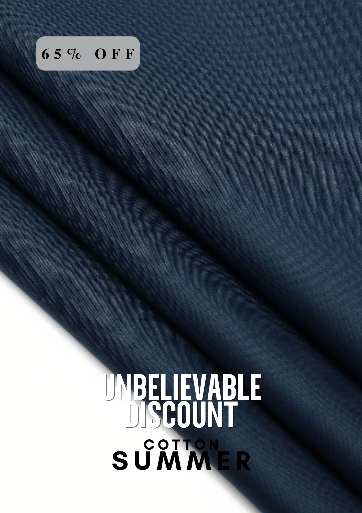 ZEESHAN FABRICS 1988 (9) Summer Cool Cotton - Limited Stock - Image 1